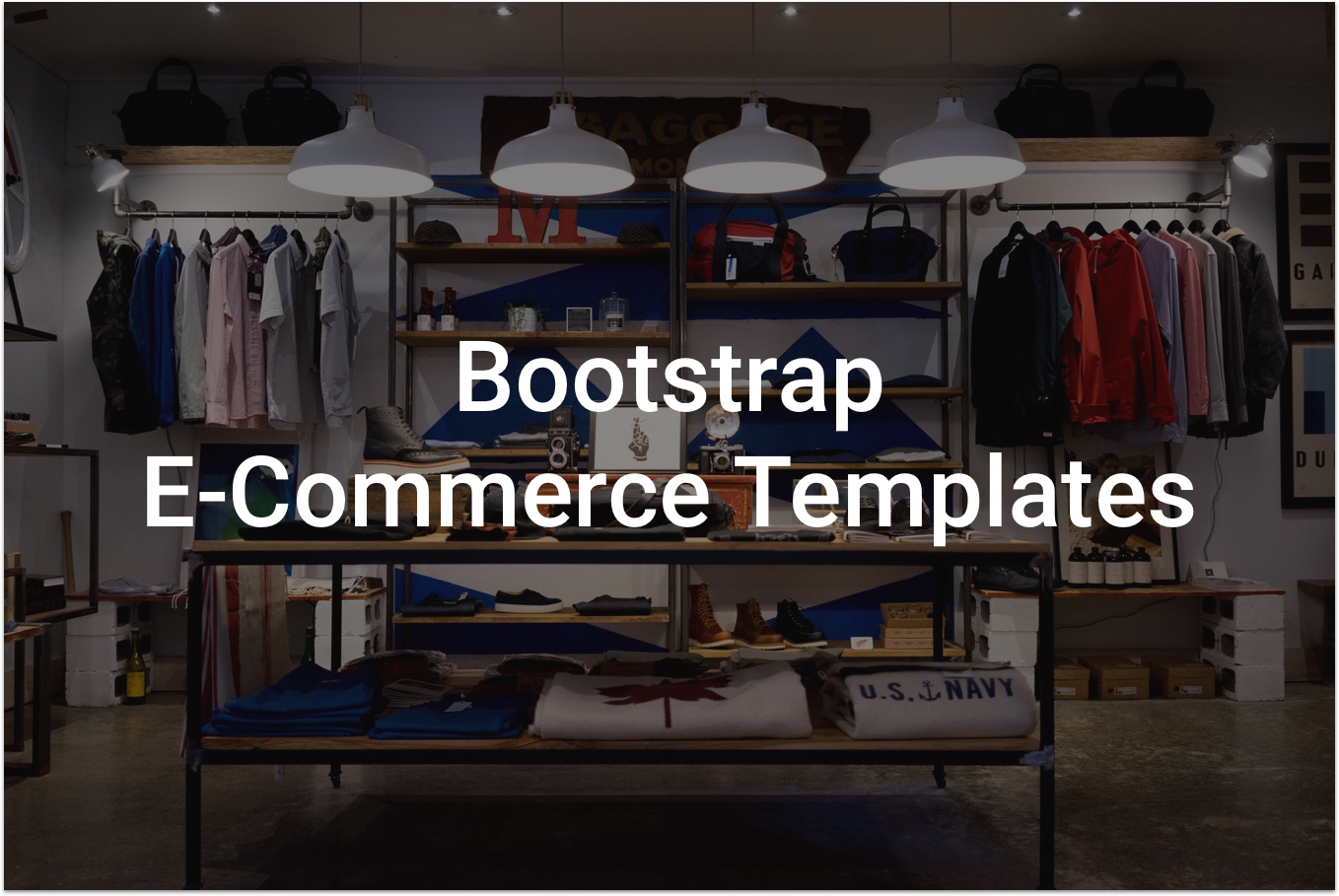 Top Bootstrap Ecommerce Templates For 2020 Bootstrapbay